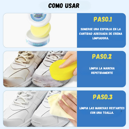 Crema Limpiadora Zapatos